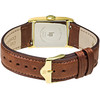 Montre LIP femme analogique, bracelet cuir marron - vue V3