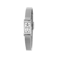 Montre LIP femme analogique, bracelet métal argent