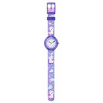 Montre FLIK FLAK mystic land enfant bracelet pet recycle violet - vue D1