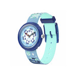 Montre FLIK FLAK mystic land enfant bracelet pet recycle bleu - vue 1