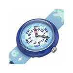 Montre FLIK FLAK mystic land enfant bracelet pet recycle bleu - vue 2