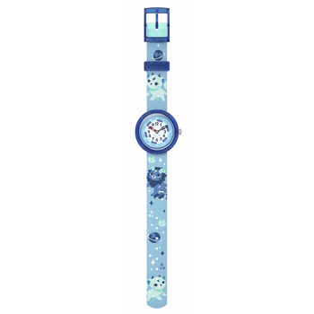 Watch FLIK FLAK mystic land child bracelet pet recycle blue