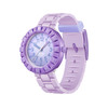 Montre FLIK FLAK time to discover enfant bracelet silicone violet - vue V1