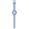 Montre FLIK FLAK time to discover enfant bracelet silicone bleu - vue VD1