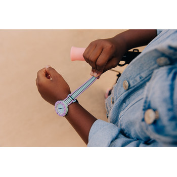 Watch FLIK FLAK loop it! child bracelet pet recycle green