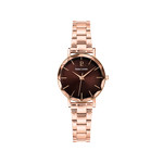 Montre PIERRE LANNIER multiples femme bracelet acier doré rose - vue 1