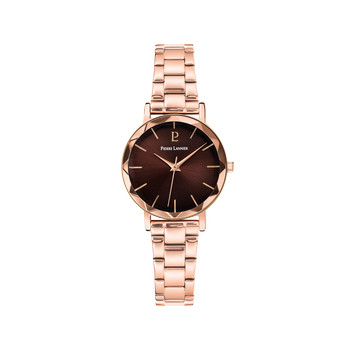 PIERRE LANNIER multiple women's watch pink gold stainless steel bracelet