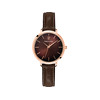 Montre PIERRE LANNIER chouquette femme bracelet cuir marron - vue V1