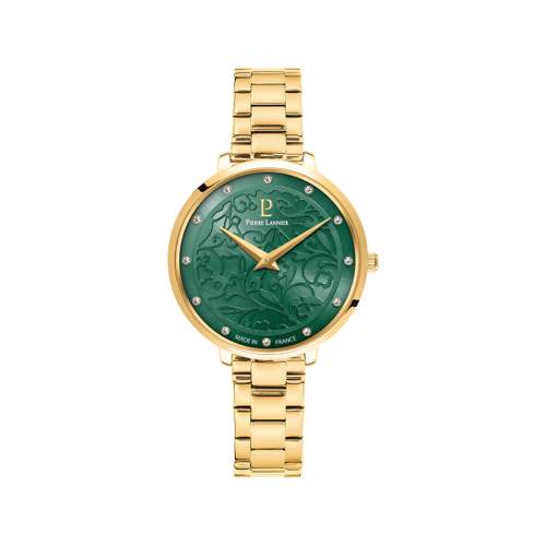 PIERRE LANNIER eolia women's watch gold-plated steel bracelet
