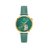 Montre PIERRE LANNIER esperance femme automatique, bracelet cuir vert - vue V1