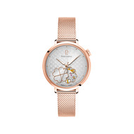 Montre PIERRE LANNIER esperance femme automatique, bracelet acier doré rose