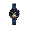 Montre PIERRE LANNIER australe femme automatique, bracelet acier bleu - vue V1