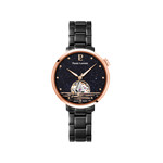 Montre PIERRE LANNIER australe femme automatique, bracelet acier gris - vue 1