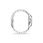 Montre THOMAS SABO femme cadran noir bracelet acier - vue 2