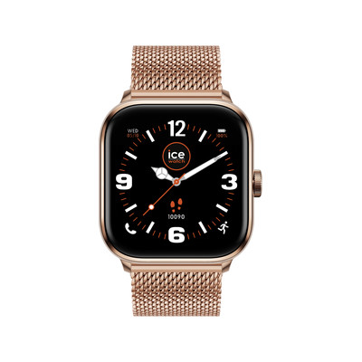 Montre ICE WATCH ICE SMART TWO 1.70 femme digital, bracelet acier inoxydable rose - vue 1