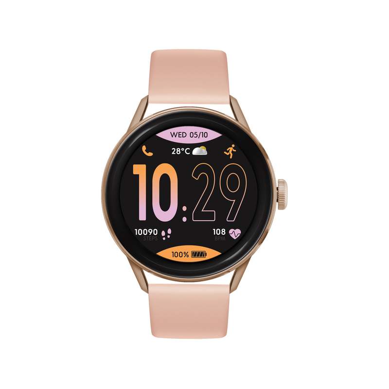 Montre ICE WATCH ice smart femme digital, bracelet plastique rose - vue 1