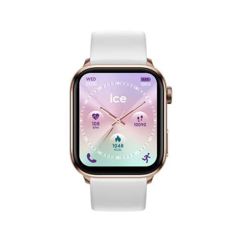 ICE WATCH ice smart digitaal dameshorloge, roze kunststof band