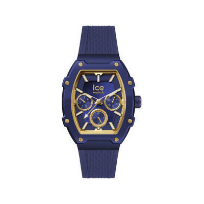 Montre ICE WATCH ice boliday femme analogique, bracelet plastique bleu - vue 1