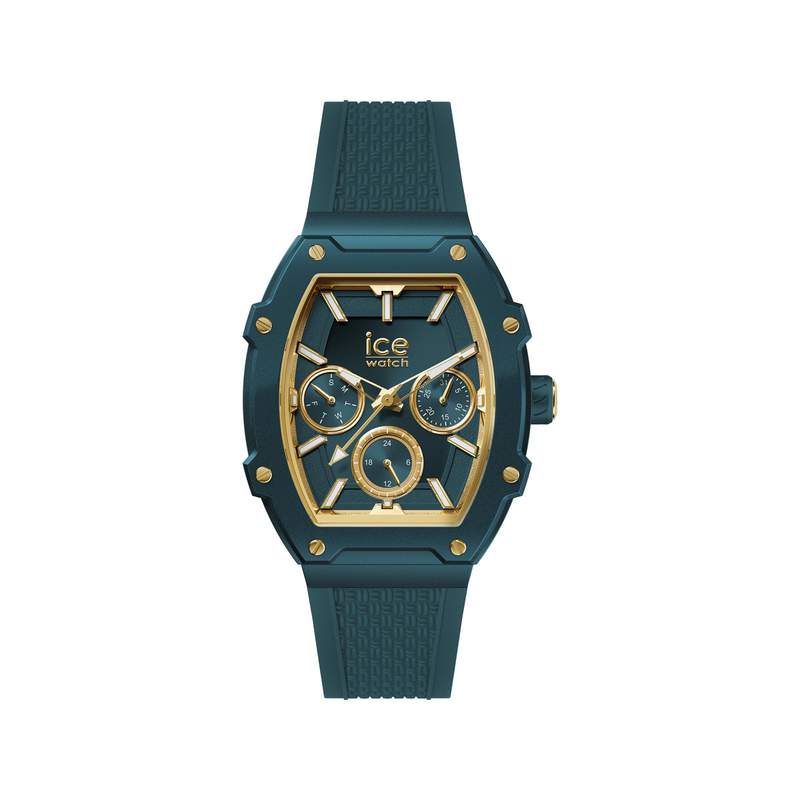 Montre ICE WATCH ice boliday femme analogique, bracelet plastique vert - vue 1