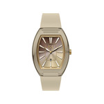 Montre ICE WATCH ice boliday femme analogique, bracelet plastique beige - vue 1