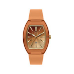Montre ICE WATCH ice boliday femme analogique, bracelet plastique orange - vue 1