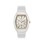 Montre ICE WATCH ice boliday femme analogique, bracelet plastique blanc - vue 1