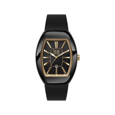 Montre ICE WATCH ice boliday femme analogique, bracelet plastique noir - vue 1