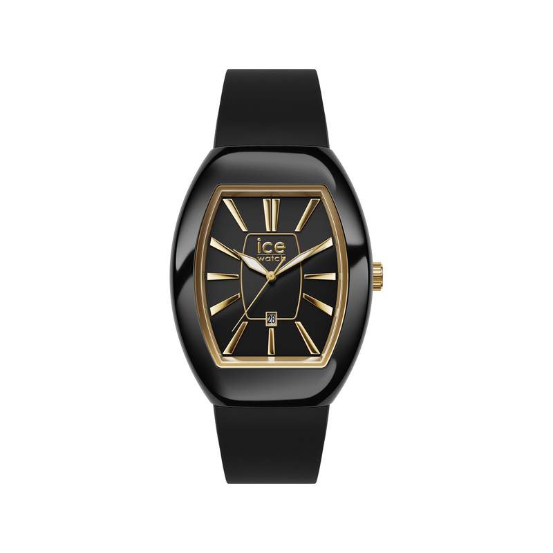 Montre ICE WATCH ice boliday femme analogique, bracelet plastique noir - vue 1