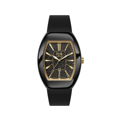 Montre ICE WATCH ice boliday femme analogique, bracelet plastique noir - vue 1