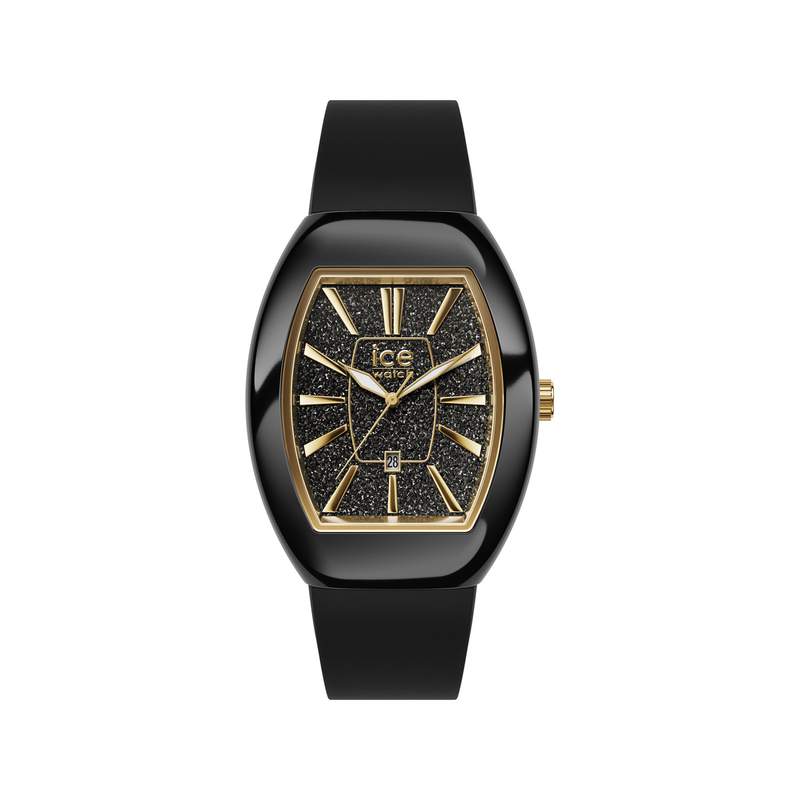 Montre ICE WATCH ice boliday femme analogique, bracelet plastique noir - vue 1
