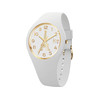 Montre ICE WATCH ice cocorico femme analogique, bracelet plastique blanc - vue V1