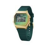 Montre ICE WATCH ice digit retro femme digital, bracelet plastique vert - vue 1