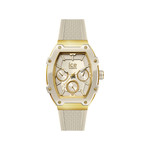 Montre ICE WATCH ice boliday - almond skin femme analogique, bracelet silicone beige - vue 1