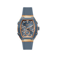 Montre ICE WATCH ice boliday - horizon blue femme analogique, bracelet silicone bleu