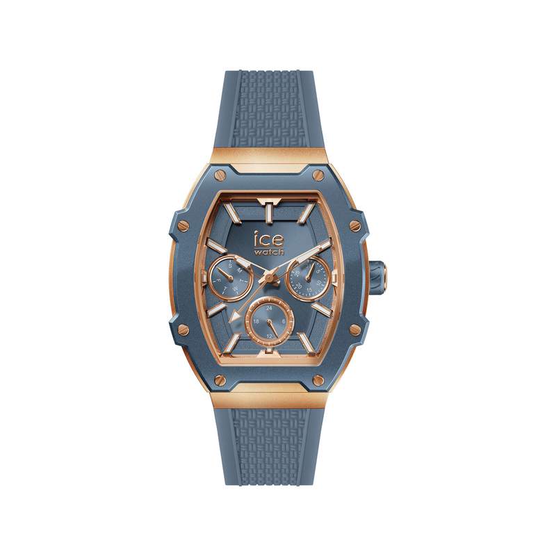 Montre ICE WATCH ice boliday - horizon blue femme analogique, bracelet silicone bleu - vue 1