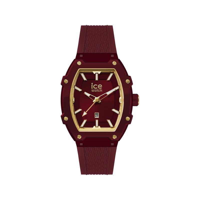 ICE WATCH ice boliday - burgundy women's analog watch, red silicone strap - view 1