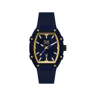 Montre ICE WATCH ice boliday - navy blue femme analogique, bracelet silicone bleu