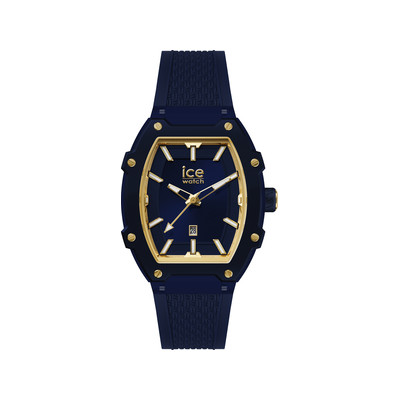 Montre ICE WATCH ice boliday - navy blue femme analogique, bracelet silicone bleu - vue 1