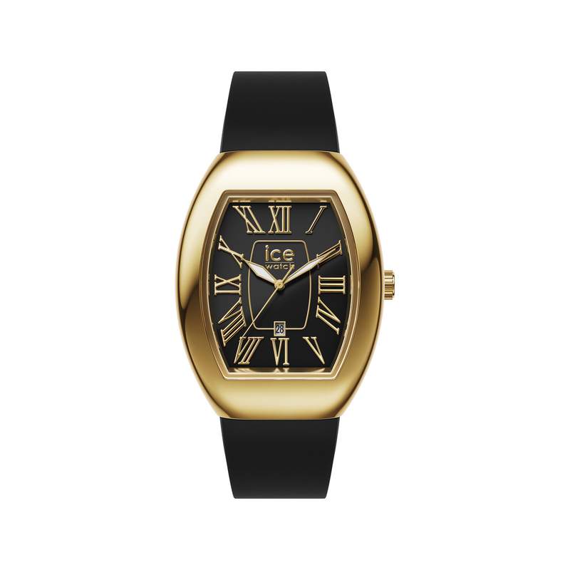 Montre ICE WATCH ice boliday - dome - metal femme analogique, bracelet silicone doré - vue 1