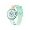 Montre FLIK FLAK HAPPY BUDGIES enfant bracelet pet recycle vert - vue V1