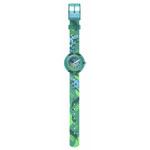 Montre flik flak friends fur-ever enfant bracelet pet recycle vert - vue D1