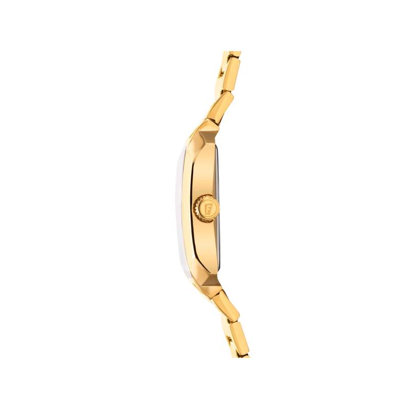 Montre festina femme The Square bracelet acier doré - vue 2