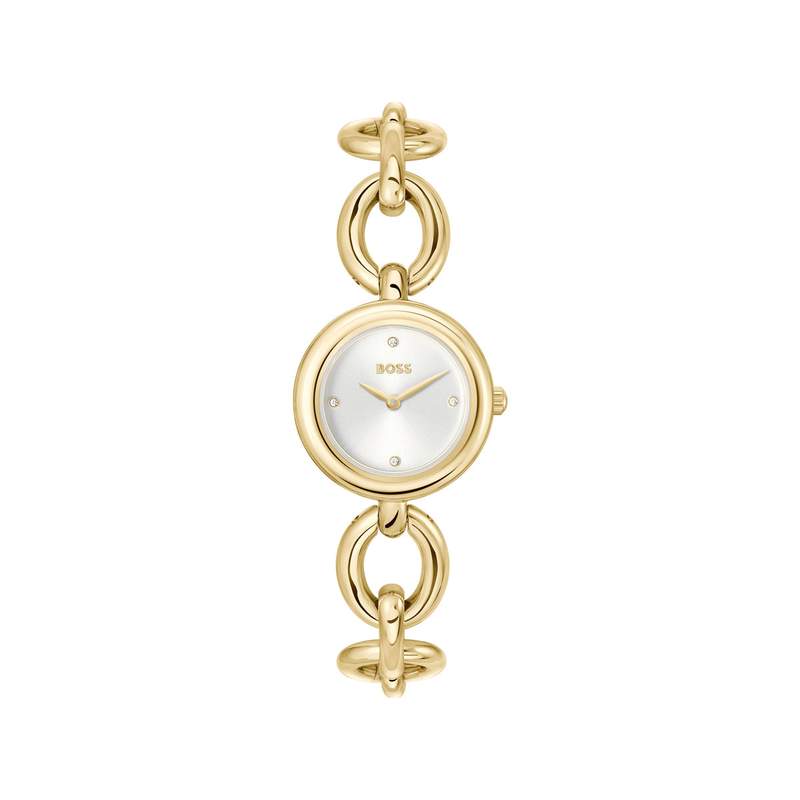 MONTRE BOSS FEMME Alive acier doré - vue 1