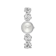 MONTRE BOSS FEMME Double b dressy acier