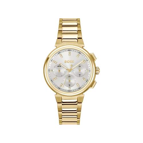 BOSS VROUWENHORLOGE Een verguld staal