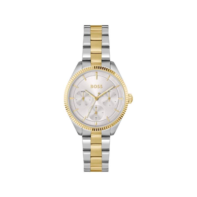 MONTRE BOSS FEMME Sage sport acier bicolore - vue 1