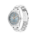 MONTRE TOMMY HILFIGER FEMME Th85 Crystals acier cadran Bleu - vue 2