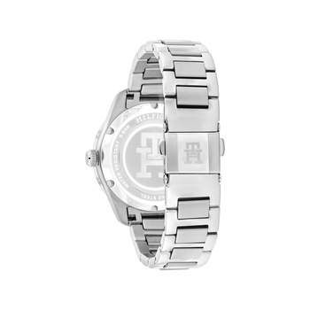 MONTRE TOMMY HILFIGER FEMME Th85 Crystals acier cadran rouge
