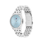 MONTRE TOMMY HILFIGER FEMME Jade acier cadran bleu - vue 2