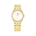 MONTRE TOMMY HILFIGER FEMME Jade acier doré - vue 1